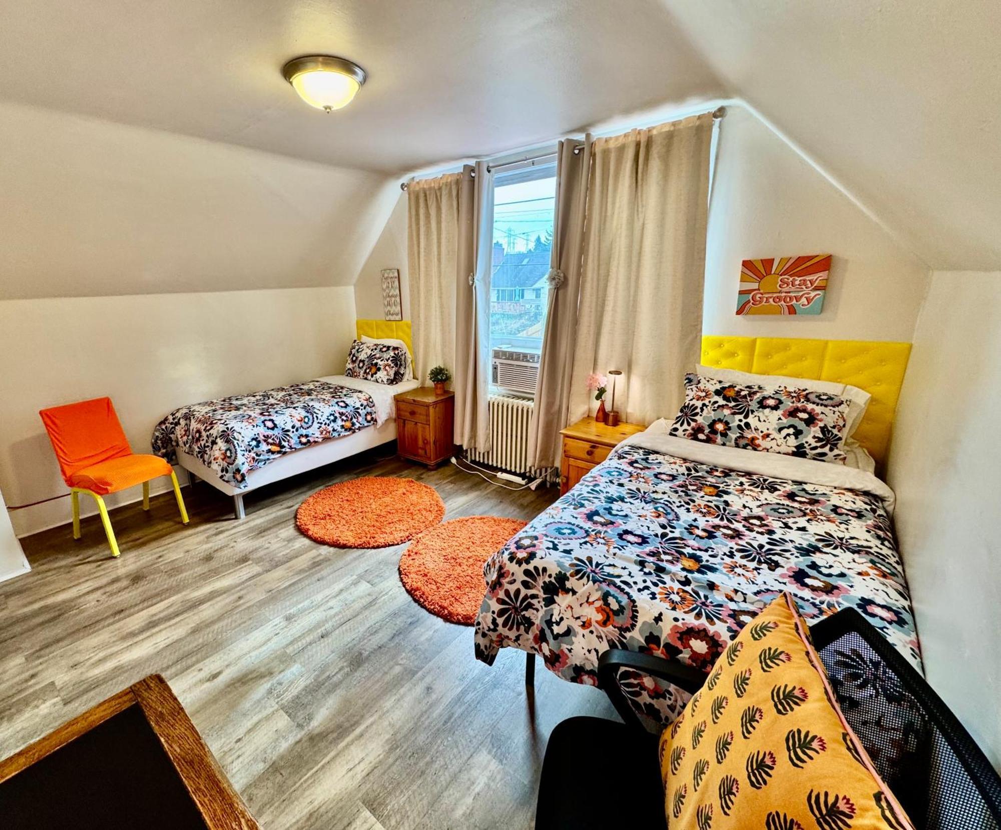 Private Room With Two Twin Beds Air Conditioning And Shared Bathrooms Located Near Seatac Airport And Downtown סיאטל מראה חיצוני תמונה